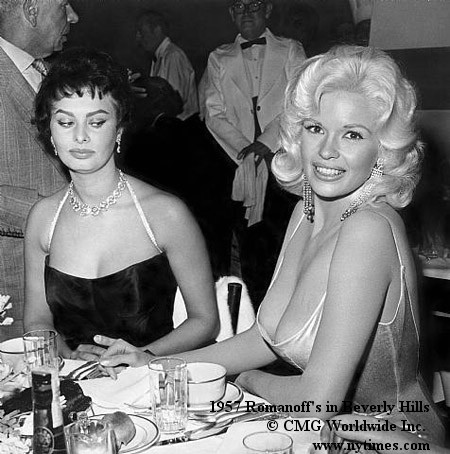 Sophia Loren & Jayne Mansfield
